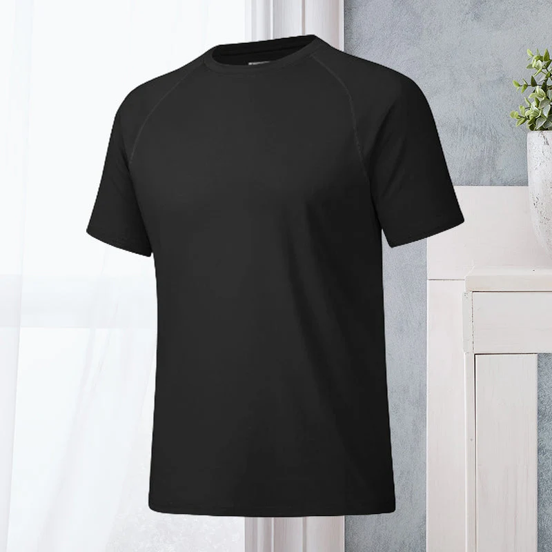 Men's Round Neck Quick Dry Casual Short Sleeve - Image 6