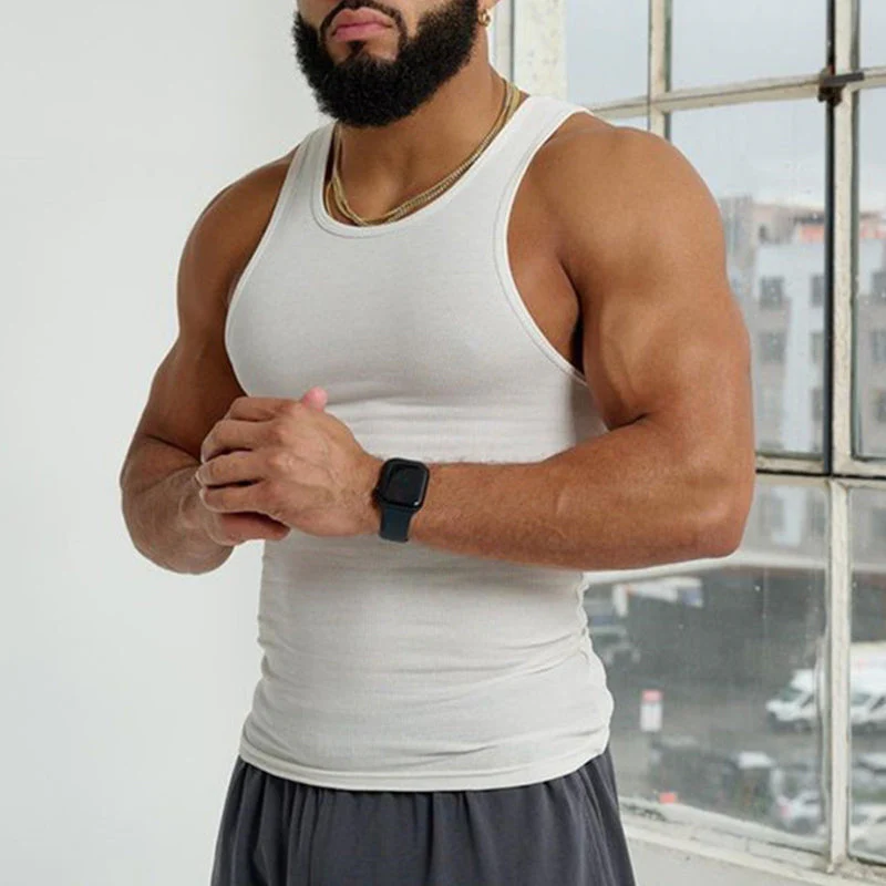 Men's Sleeveless T-shirt - Image 11