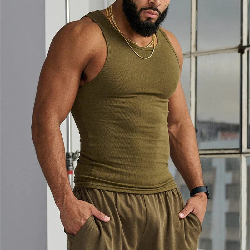Men's Sleeveless T-shirt - Image 13