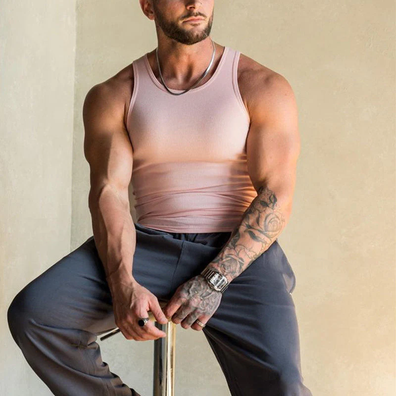 Men's Sleeveless T-shirt - Image 15