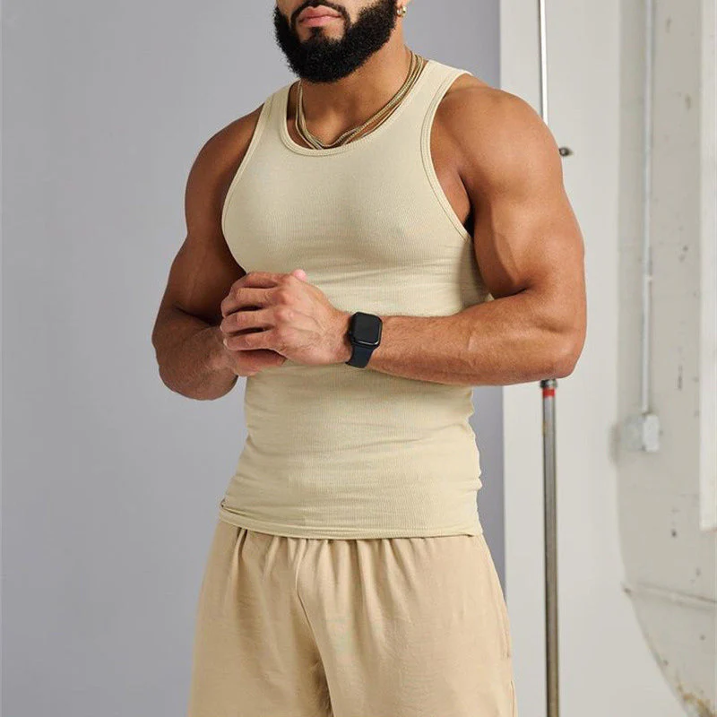 Men's Sleeveless T-shirt - Image 17
