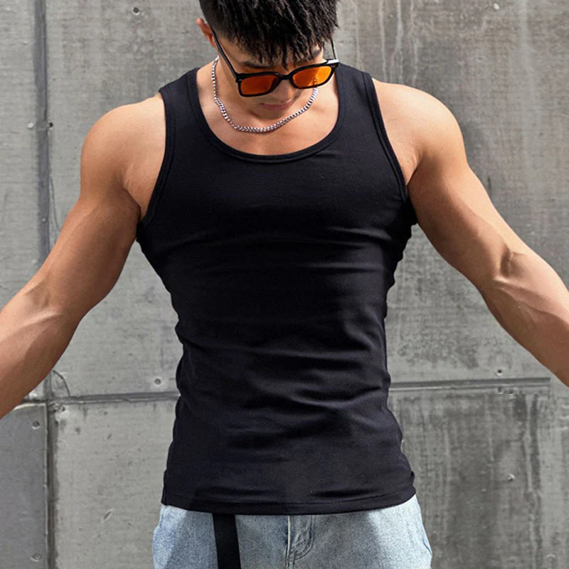 Men's Sleeveless T-shirt - Image 4