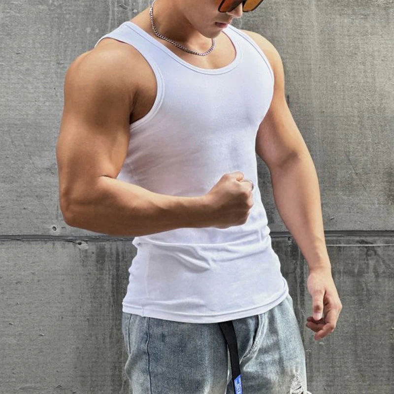 Men's Sleeveless T-shirt - Image 9