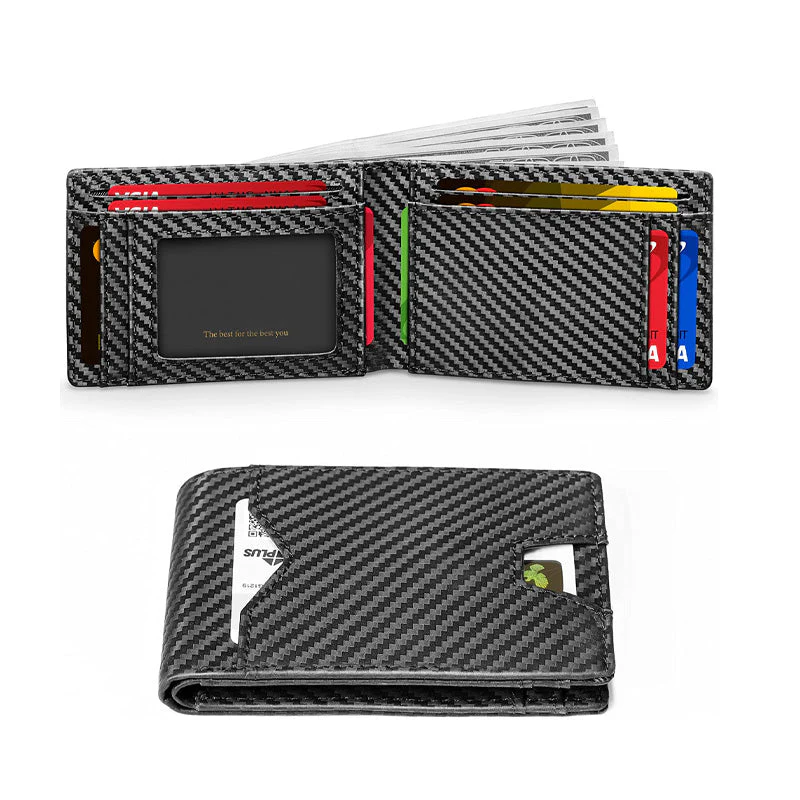 Men's Slim Wallet With RFID Blocking - Image 12