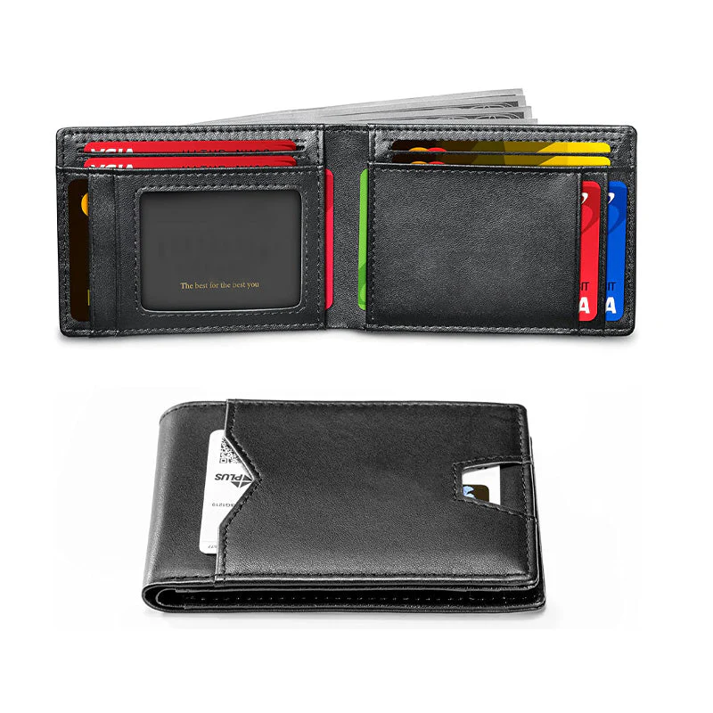 Men's Slim Wallet With RFID Blocking - Image 15
