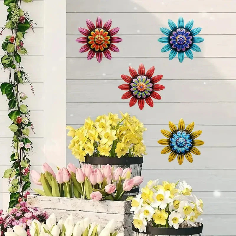 Metal Flower Craft Decorations - Image 3
