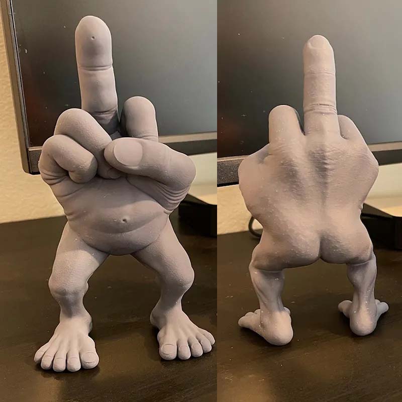 Middle Finger Figure With Legs - Image 7