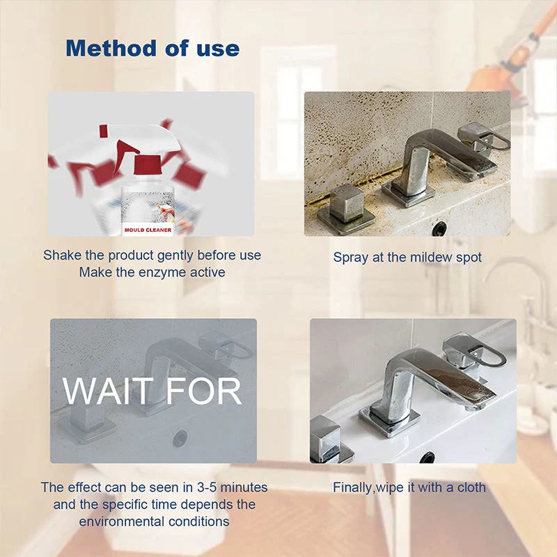 Mildew Cleaner Foam - Image 7