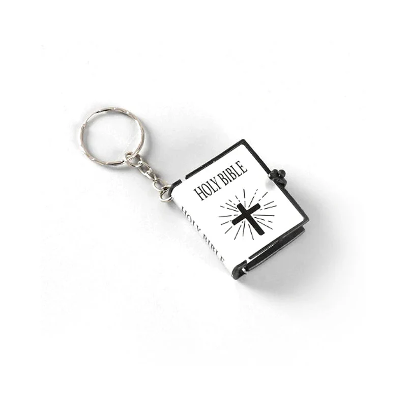 Mini Bible Cross Keychain - Image 13