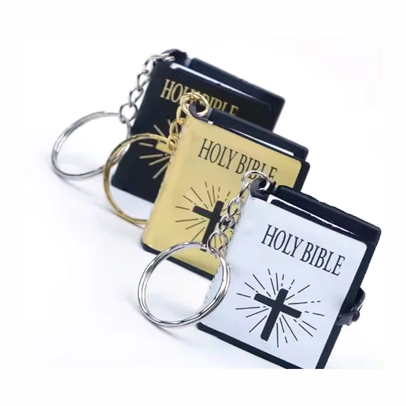 Mini Bible Cross Keychain - Image 15