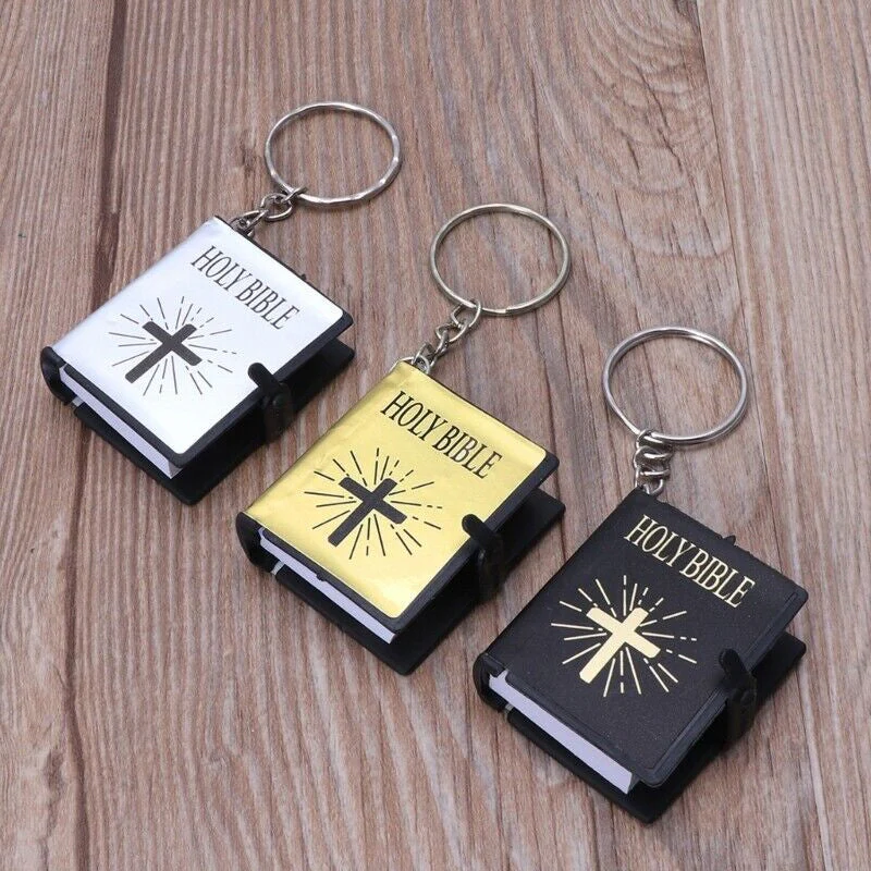 Mini Bible Cross Keychain - Image 6