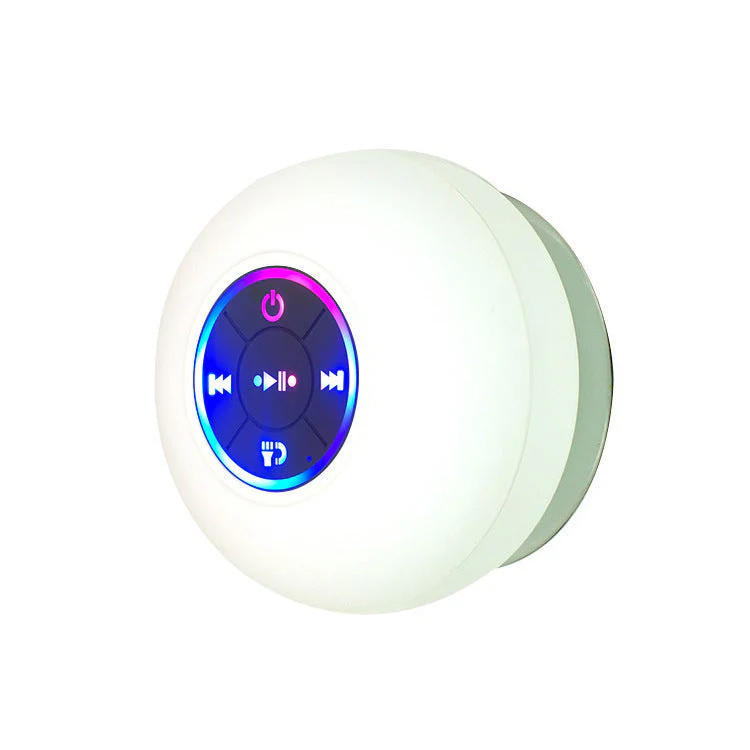 Mini Bluetooth Shower Speaker With Led Light - Image 17