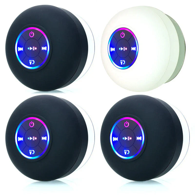 Mini Bluetooth Shower Speaker With Led Light - Image 20