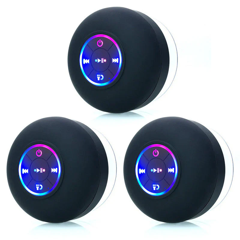 Mini Bluetooth Shower Speaker With Led Light - Image 23