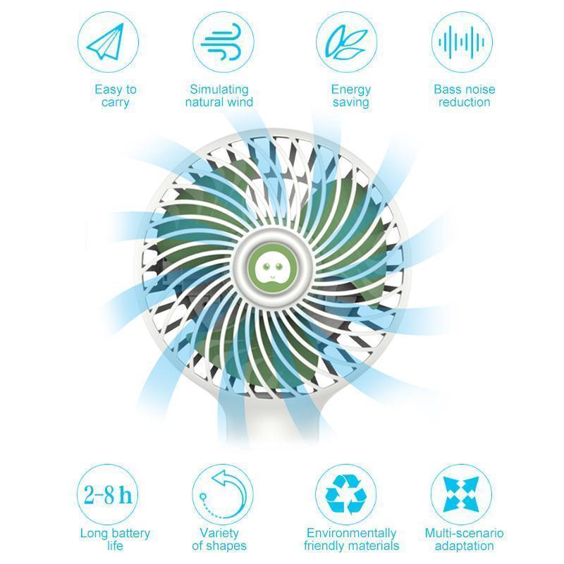 MINI DEFORMABLE PORTABLE FAN - Image 4