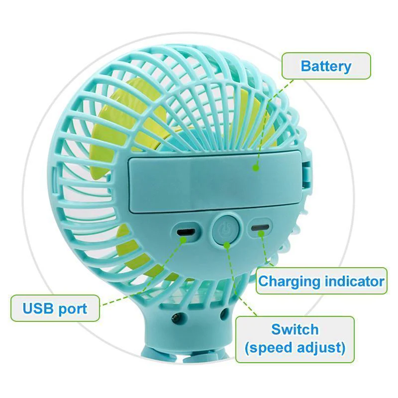 MINI DEFORMABLE PORTABLE FAN - Image 8