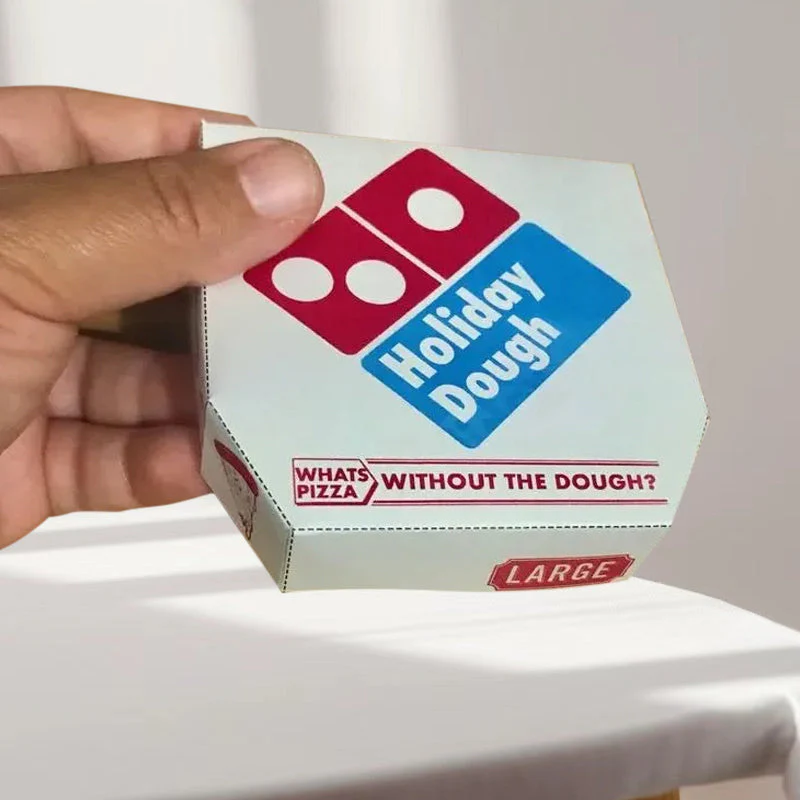 Mini Holiday Pizza Dough Money Holder - Image 7