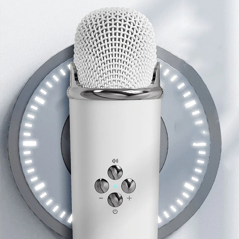 Mini Karaoke Machine & Bluetooth Speaker With Wireless Microphone - Image 14