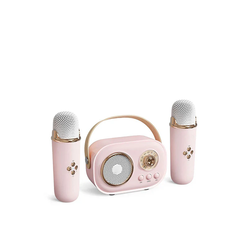 Mini Karaoke Machine & Bluetooth Speaker With Wireless Microphone - Image 17