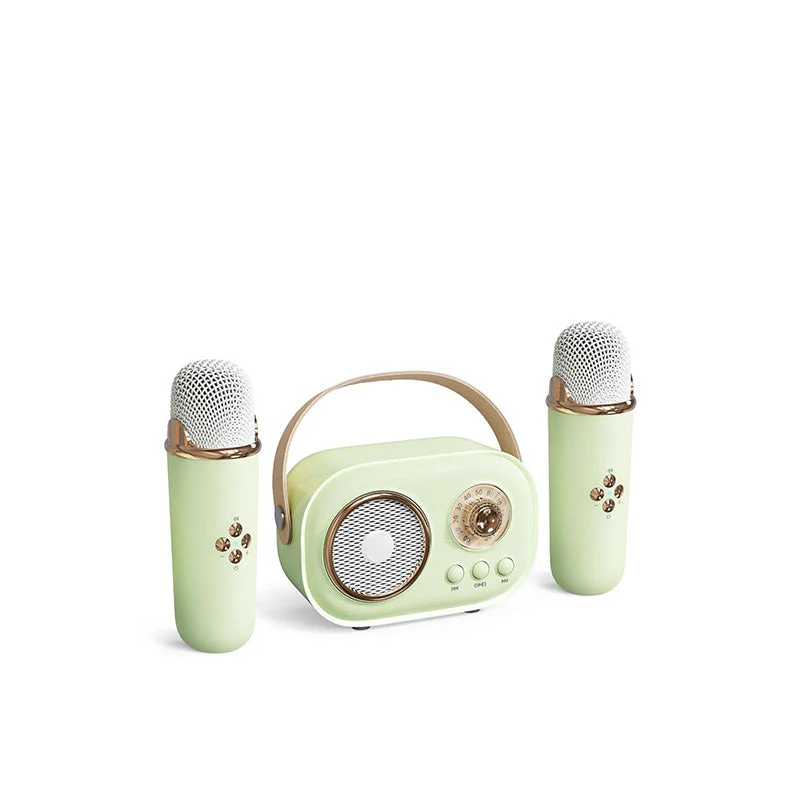 Mini Karaoke Machine & Bluetooth Speaker With Wireless Microphone - Image 20