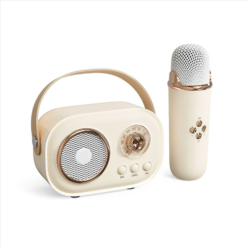 Mini Karaoke Machine & Bluetooth Speaker With Wireless Microphone - Image 23