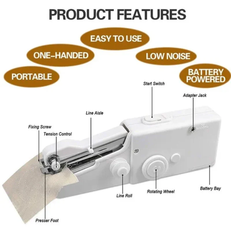 Mini Portable Handheld Sewing Machine - Image 7