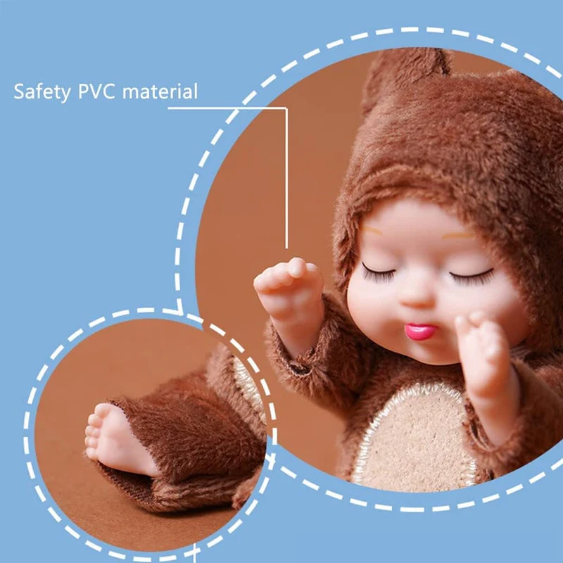 Mini Reborn Baby Dolls Lifelike Realistic Baby Dolls - Image 9