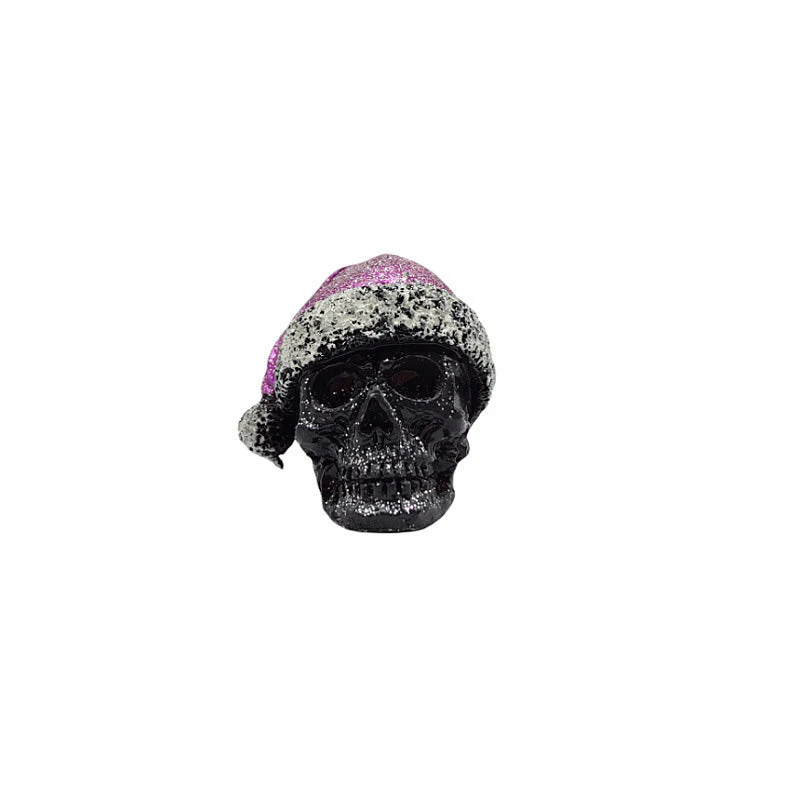 Mini Skeleton with Christmas Hat - Image 15