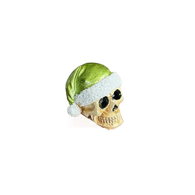 Mini Skeleton with Christmas Hat - Image 16