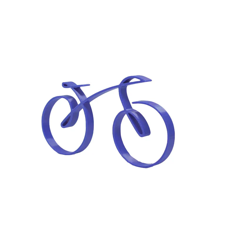 Minimalist Bicycle Sculpture Wireframe Style - Image 11