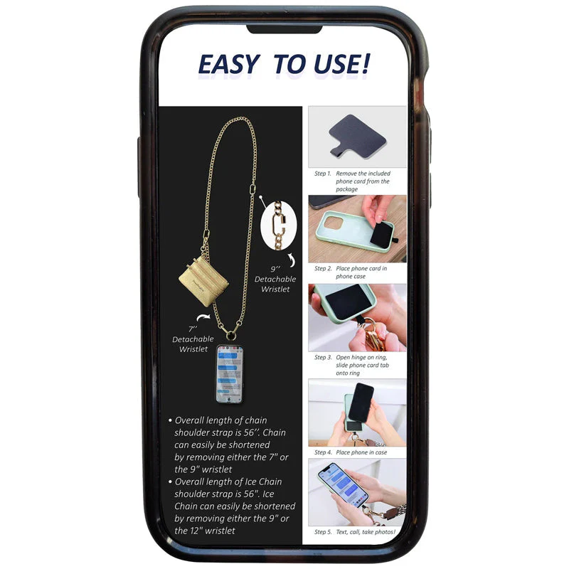 Mobile Phone Lanyard Chain Bag - Image 6