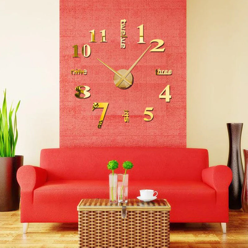 Modern DIY Punch-Free Wall Clock - Image 6