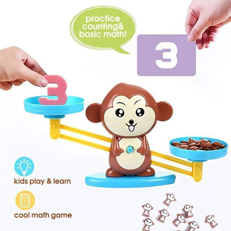 Monkey Balance Cool Math Game for Girls & Boys - Image 3
