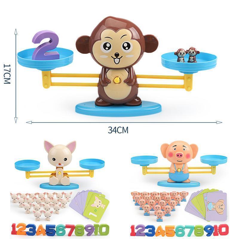 Monkey Balance Cool Math Game for Girls & Boys - Image 5