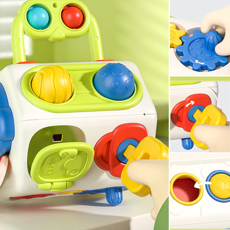Montessori Early Learning Busy Box - Image 3