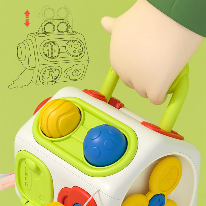 Montessori Early Learning Busy Box - Image 6