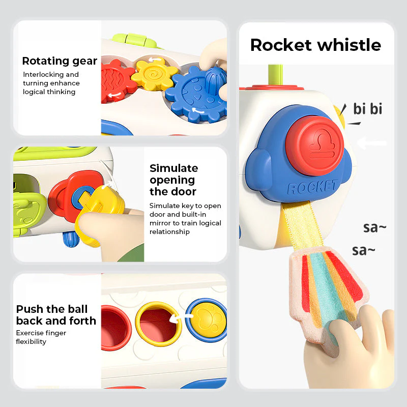 Montessori Early Learning Busy Box - Image 9