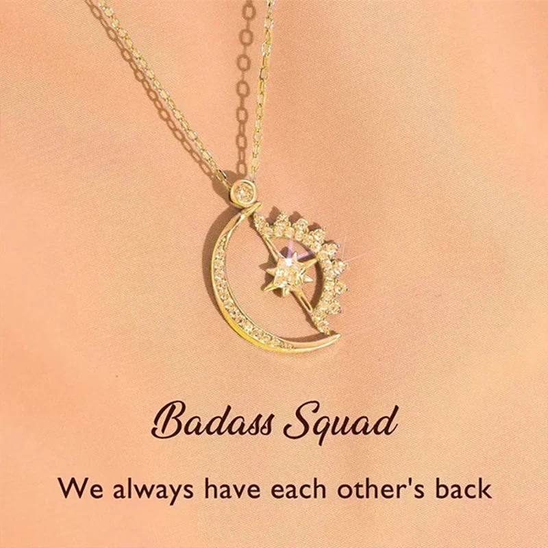 Moon And Star Necklace - Image 4