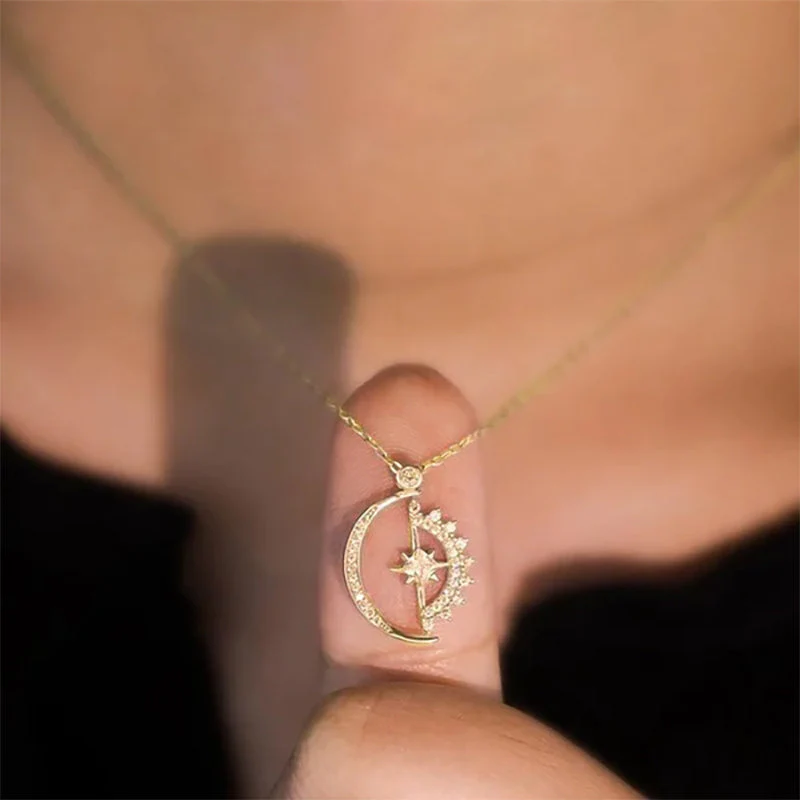 Moon And Star Necklace - Image 5