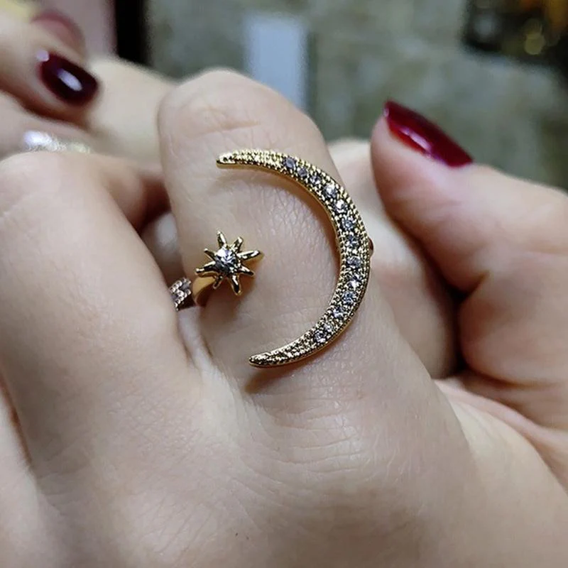 Moon & Star Ring - Image 8