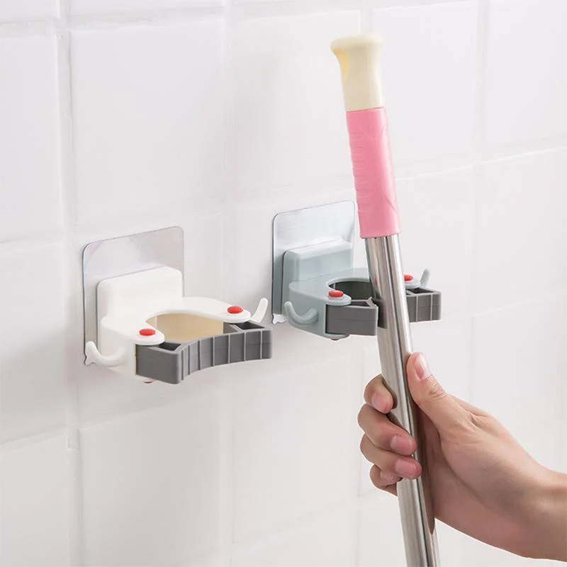 Mop Brush Holder Rack Wall Mount Storage Hook - Image 3