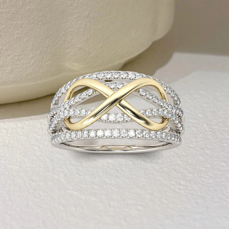Mother & Daughter Forever Linked Together Ring - Image 3