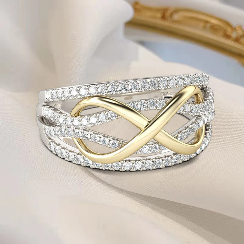 Mother & Daughter Forever Linked Together Ring - Image 6
