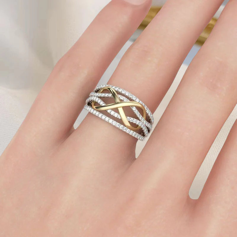 Mother & Daughter Forever Linked Together Ring - Image 7