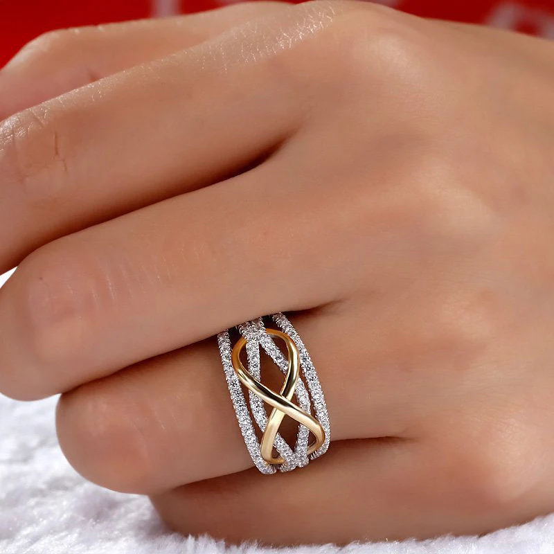 Mother & Daughter Forever Linked Together Ring - Image 8