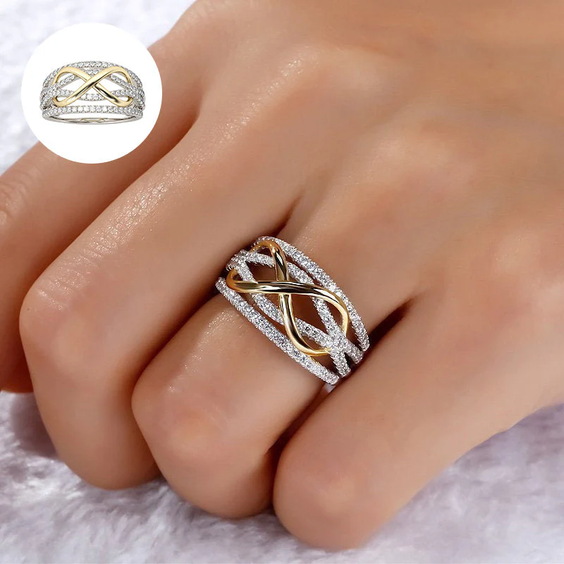 Mother & Daughter Forever Linked Together Ring - Image 9