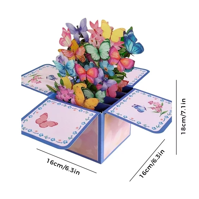 Mother's Day Sale 3D Pop up Flower Bouquet Card - Image 12