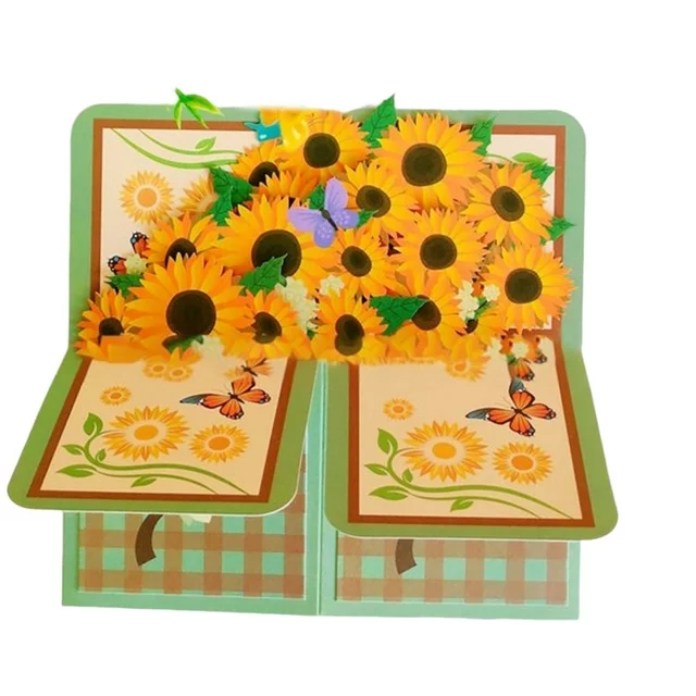 Mother's Day Sale 3D Pop up Flower Bouquet Card - Image 6