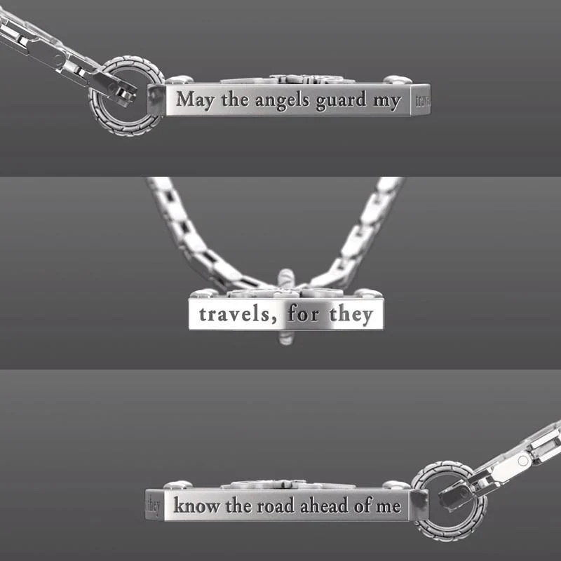 Motorcycle cross pendant necklace - Image 3