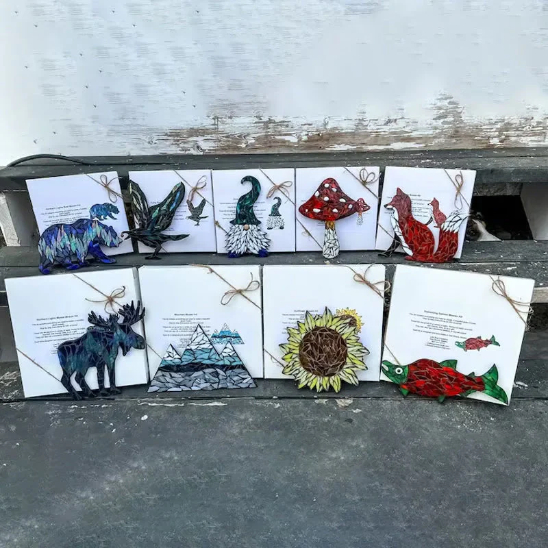 Mountain Range Mosaic DIY Kit - Image 2